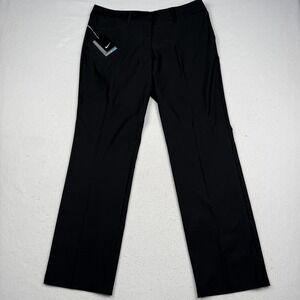 Nike Golf Pants Womens 12 Black Dri-FIT Straight Performance Quick Dry 725732
